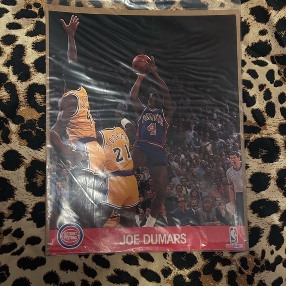 Joe Dumars- NBA Hoops Action Photo 8 x 10 Glossy Print